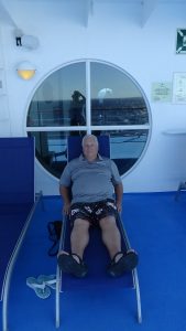 Charles Oropallo on Norwegian Sky cruise